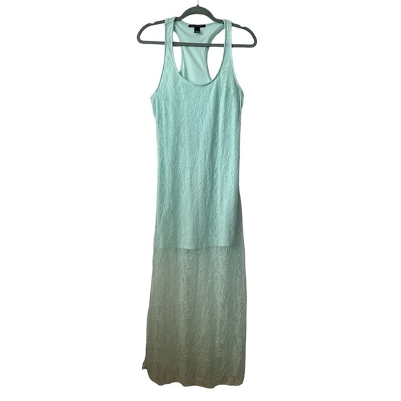 VICTORIA SECRET Racer Back Lace Maxi  Medium Dress - Picture 1 of 5